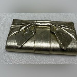 Gold Also clutch